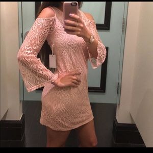 Pink Lace Forever 21 Dress